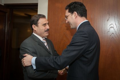 Foreign Minister Mitov Confers with Chairman of Association of Bulgarians in Ukraine Foreign Minister Mitov Confers with Chairman of Association of Bulgarians in Ukraine