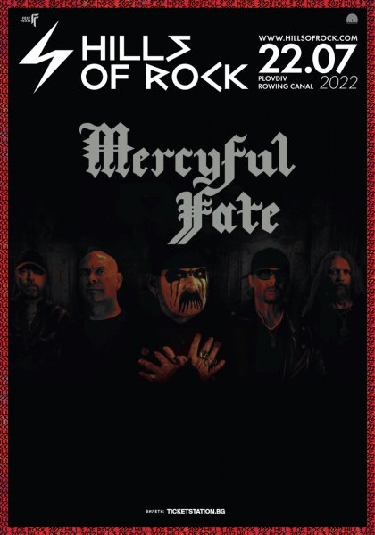 Mercyful Fate оглавяват втория ден на Hills of Rock`2022