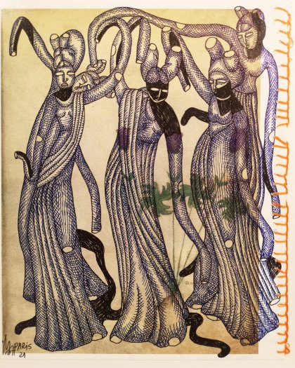 Проф. Моника Попова представя ковьори haute сouture в изложбата "Haute ковьор" Проф. Моника Попова представя ковьори haute сouture в изложбата "Haute ковьор"