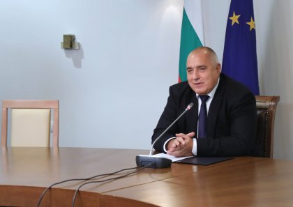 Prime Minister Borissov, European Council President Charles Michel Hold Video Conference