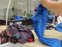 Демонстриране на система за разделно събиране на текстилни изделия, повторна употреба, подготовка за повторна употреба и изработка на килими от негоден за повторна употреба текстил“