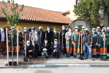 45 дървета засадиха в Мирково само за ден по програма „Нашето зелено утре“