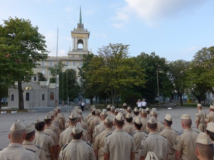 Курсанти от Морското училище бяха повишени