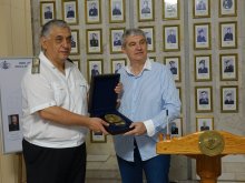 Президентът на КНСБ посети Висшето военноморско училище „Н. Й. Вапцаров“