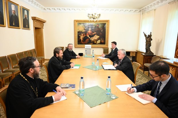 Състоя се среща на председателя на ОВЦС с посланика на Съединените Американски Щати в Руската Федерация