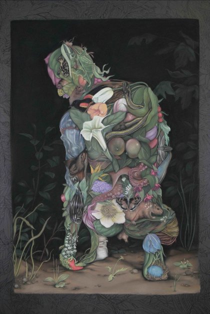 Канадският художник Закари Логан открива първата си изложба в България